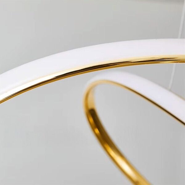Lampă suspendată LED G077-3CPR Gold