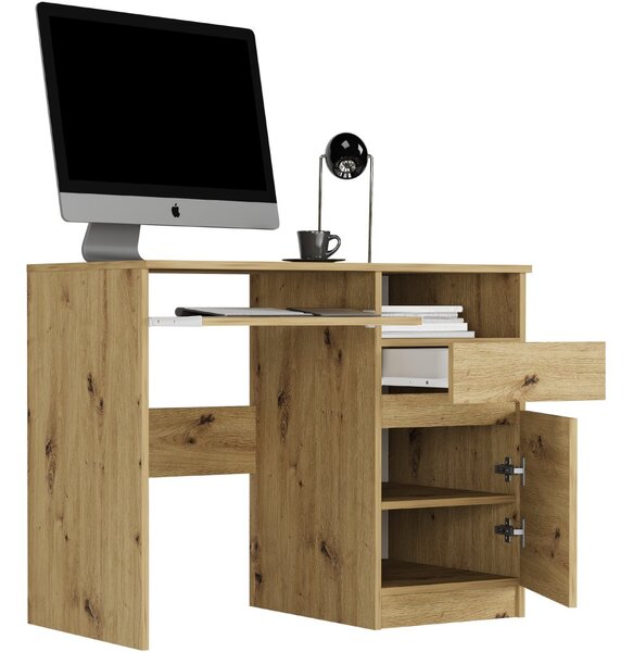 Birou de scris modern cu dulap 90x50 cm - diverse variante de culori artisan