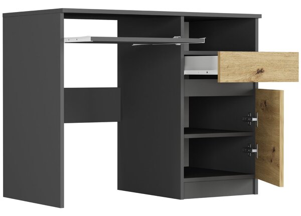 Birou de scris modern cu dulap 90x50 cm - diverse variante de culori artisan