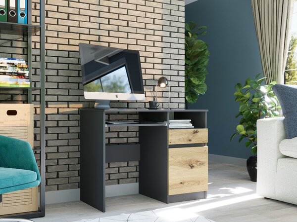 Birou de scris modern cu dulap 90x50 cm - diverse variante de culori artisan