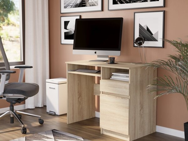 Birou de scris modern cu dulap 90x50 cm - diverse variante de culori artisan