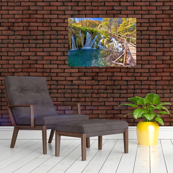 Tablou - Intrare in cascade (70x50 cm)