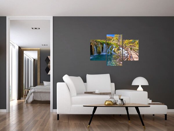 Tablou - Intrare in cascade (90x60 cm)