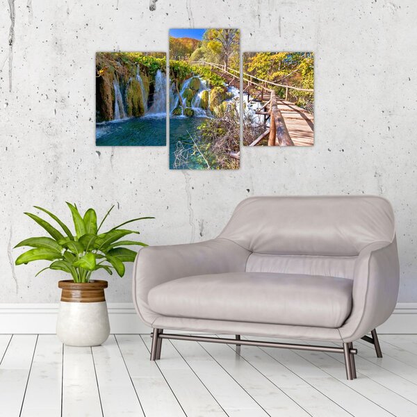 Tablou - Intrare in cascade (90x60 cm)