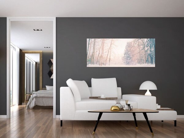 Tablou - Priveliște pădure (120x50 cm)