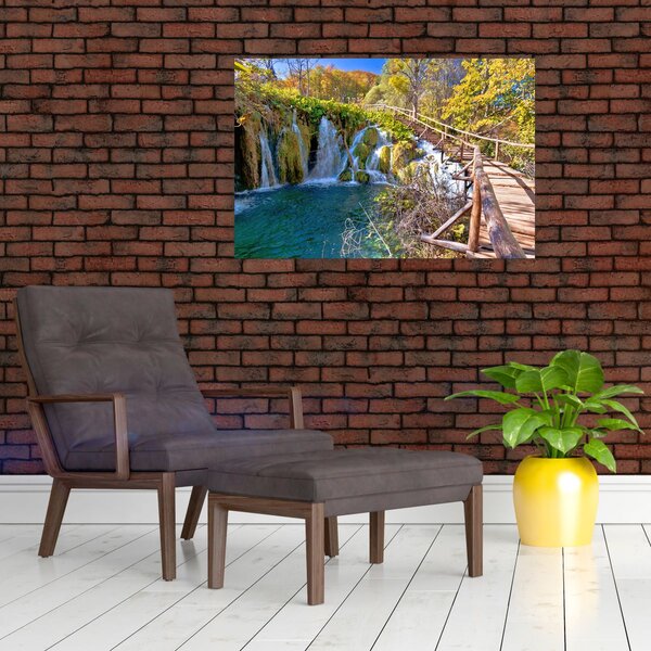 Tablou - Intrare in cascade (90x60 cm)