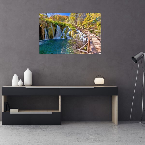 Tablou - Intrare in cascade (90x60 cm)