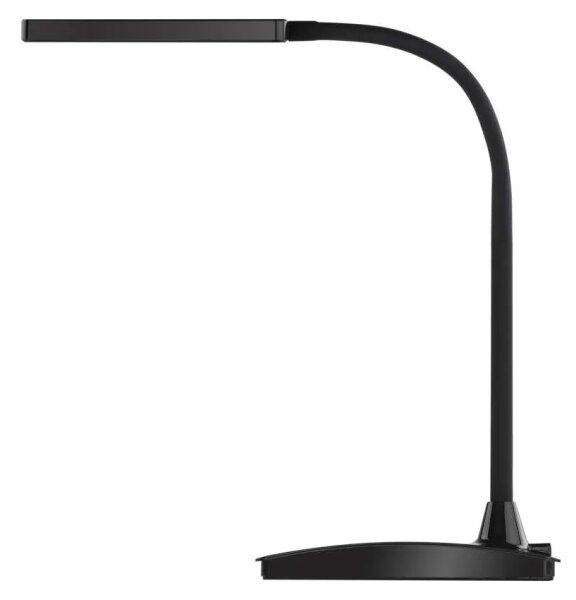 Lampă de birou LED EDDY, cu intensitate reglabilă, 6W, 230V, 3000/4500/6800K, neagră