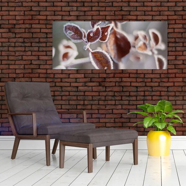 Tablou - Detaliu frunze (120x50 cm)