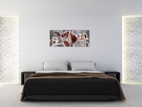 Tablou - Detaliu frunze (120x50 cm)
