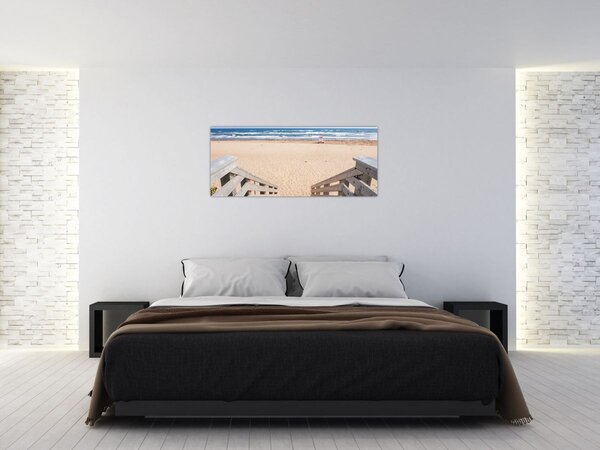 Tablou - Plajă (120x50 cm)
