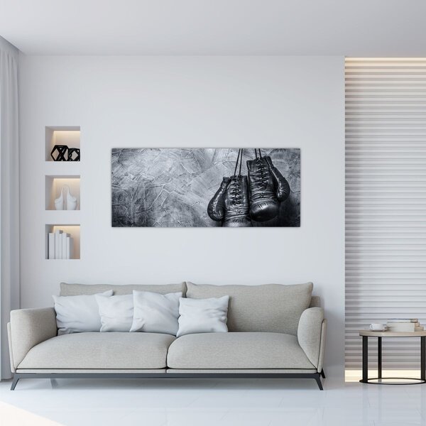 Tablou - Mănuși de box (120x50 cm)