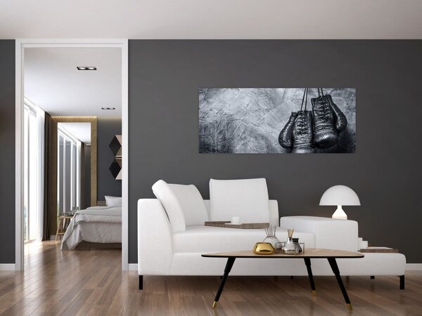 Tablou - Mănuși de box (120x50 cm)