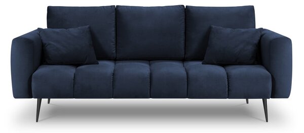 Canapea cu tapițerie de catifea Interieurs 86 Octave, albastru închis