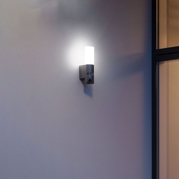 STEINEL L 620 Cam SC aplică LED exterior antracit, Negru, Metal, Modern