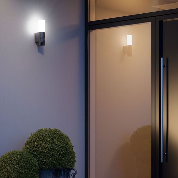 STEINEL L 620 Cam SC aplică LED exterior antracit, Negru, Metal, Modern
