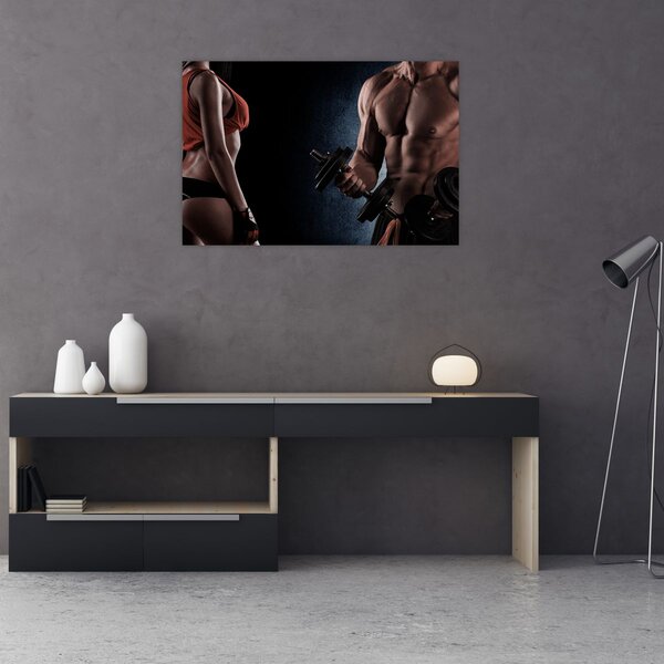 Tablou - Fitness (90x60 cm)