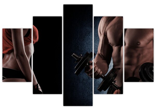 Tablou - Fitness (150x105 cm)