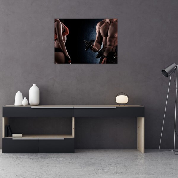 Tablou - Fitness (70x50 cm)