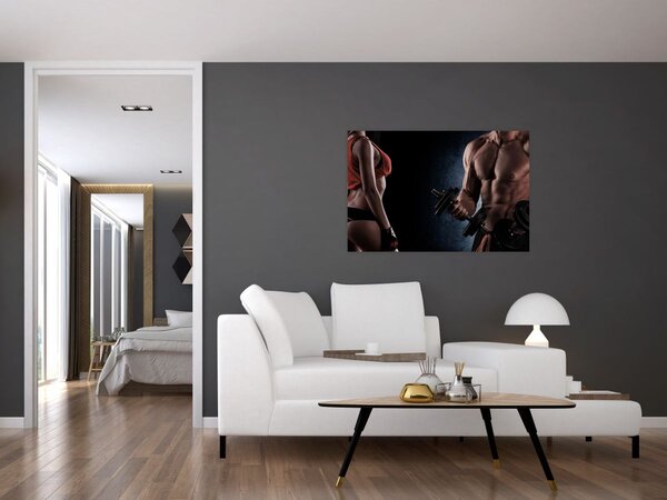 Tablou - Fitness (90x60 cm)