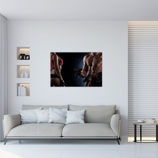 Tablou - Fitness (90x60 cm)