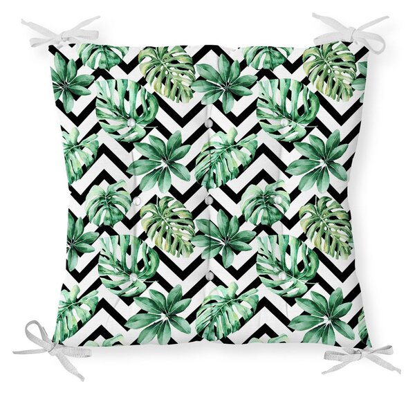 Pernă pentru scaun Minimalist Cushion Covers Palm Leaves, 40 x 40 cm