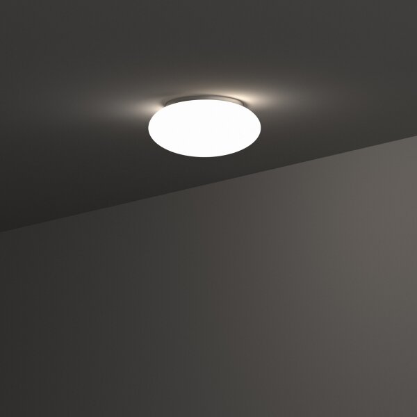 Plafonieră pentru baie Ideal Lux BUBBLE 1xE27/60W/230V d. 33,5 cm IP44 alb