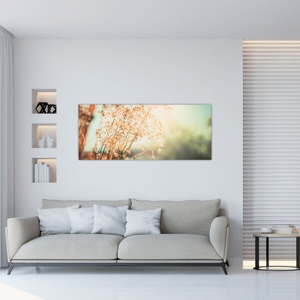 Tablou - Plante de luncă (120x50 cm)