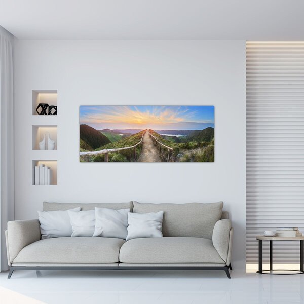 Tablou - Potecă de munte (120x50 cm)