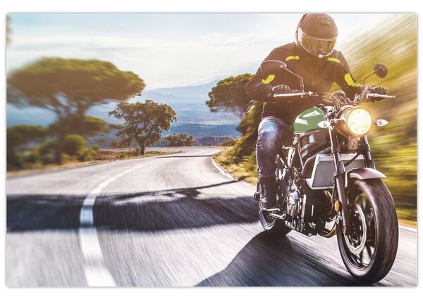 Tablou - Motociclist (90x60 cm)