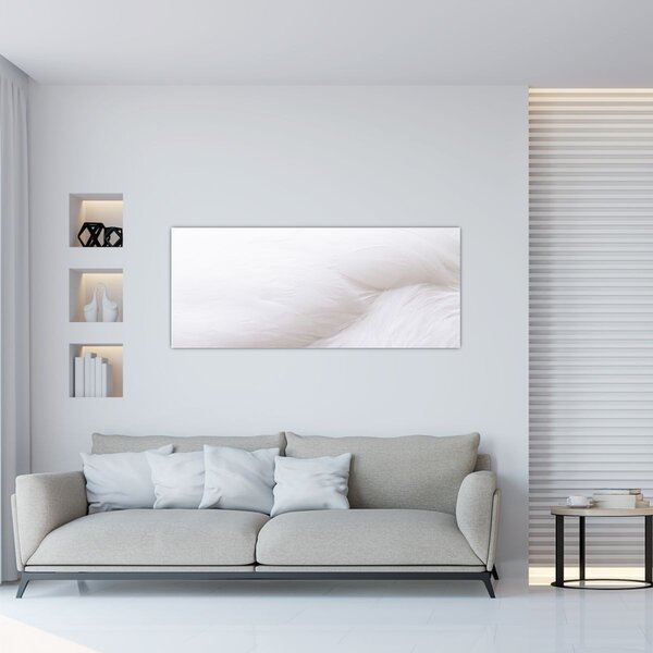 Tablou - Pană albă (120x50 cm)