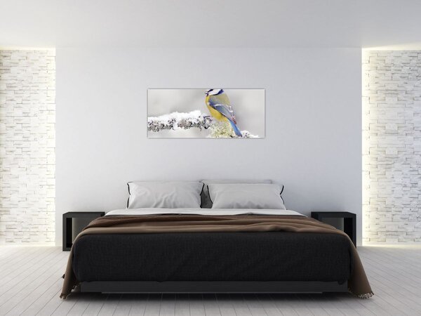 Tablou - Pițigoi (120x50 cm)