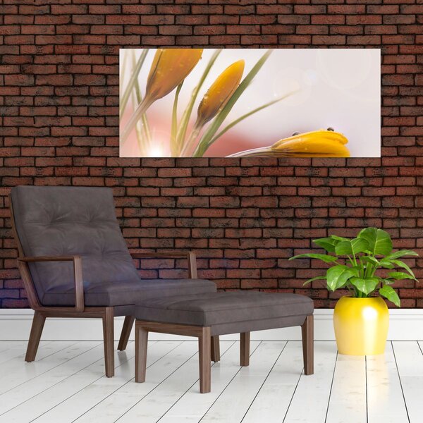 Tablou - Flori de primăvară (120x50 cm)