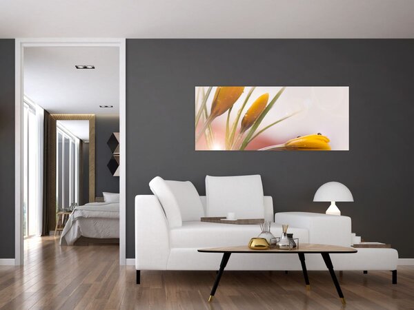 Tablou - Flori de primăvară (120x50 cm)