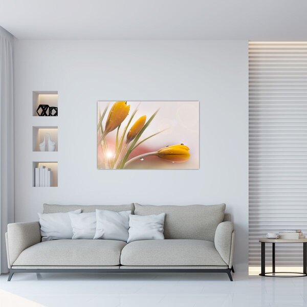 Tablou - Flori de primăvară (90x60 cm)