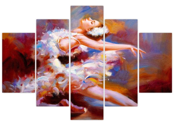 Tablou - Balerină,pictură (150x105 cm)