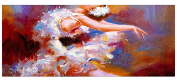 Tablou - Balerină,pictură (120x50 cm)