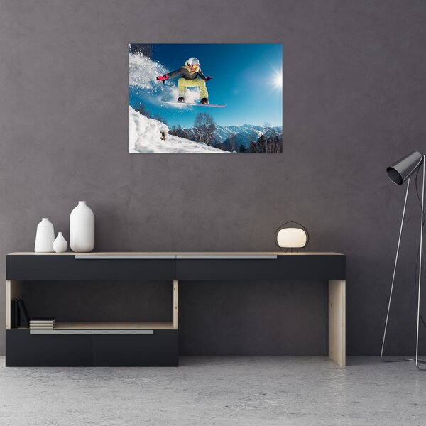 Tablou - Snowboarder (70x50 cm)