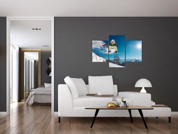 Tablou - Snowboarder (90x60 cm)
