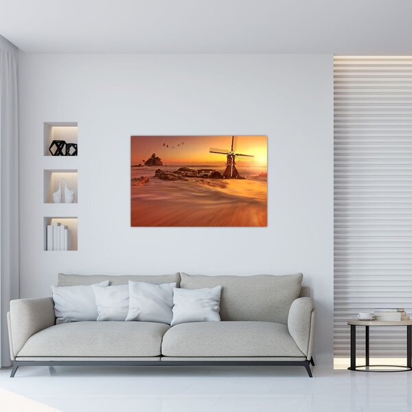 Tablou - Apus de soare (90x60 cm)