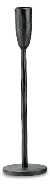 Sfeșnic metalic Nkuku Mbata, înălțime 30 cm, negru