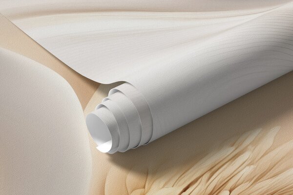 Tapet Magnolie albă tridimensională cu imitație de textură de marmură în relief, Fototapet Flori, w09729 : Uwalls.ro