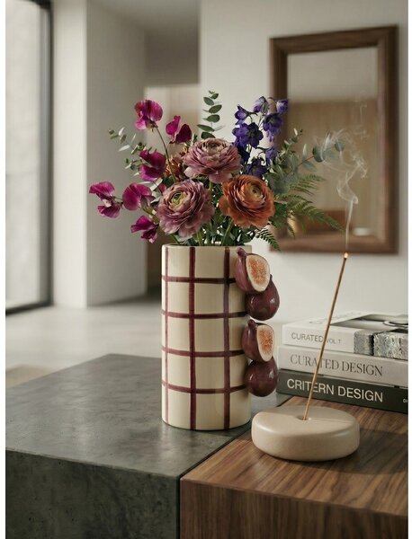 Vază mov/crem din ceramică (înălțime 21 cm) Havor – Yes Everyday