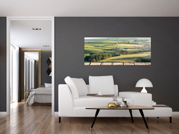 Tablou - Priveliște peisaj (120x50 cm)