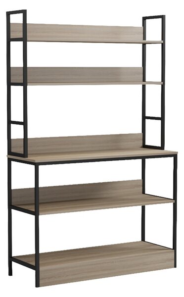 Raft bucatarie, Oranis, Stejar, 105x38x165 cm