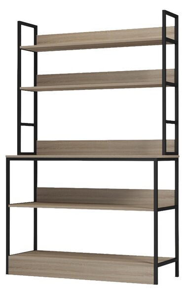 Raft bucatarie, Oranis, Stejar, 105x38x165 cm