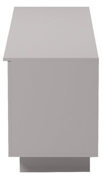 Comoda TV, Beldon, Gri, 150x42x55 cm