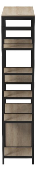 Raft bucatarie cu dulap, Ranea, Stejar, 85x32x150 cm