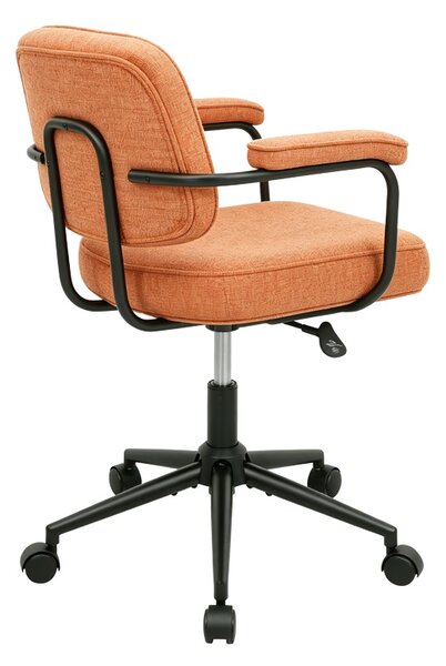 Scaun birou, Leberta R300, Teracota, 64x63.5x86 cm