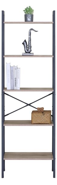 Biblioteca, Jebia, Stejar, 56x34x172.2 cm
